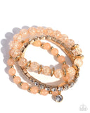 Paparazzi Shattered Style - Gold Bracelet