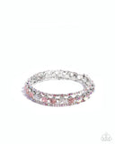 Paparazzi Shimmery Sample- Pink Bracelet