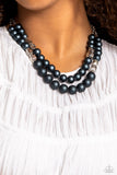 Paparazzi Shopaholic Season - Blue Necklace