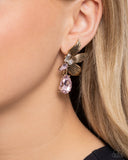 Paparazzi Showstopping Symphony - Pink Earrings