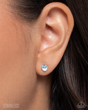 Paparazzi Simple Sweetheart- Blue Earrings