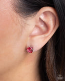 Paparazzi Simply Sublime- Pink Stud Earrings