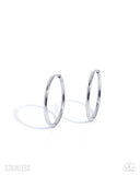 Paparazzi Sinuously Slow- Silver Stainless Steel