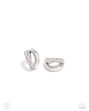 Paparazzi Sizzling Spotlight - White EarCuff
