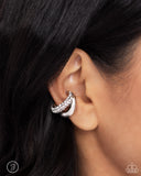 Paparazzi Sizzling Spotlight - White EarCuff