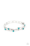 Paparazzi Slammin Sparkle - Blue Bracelet