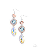 Paparazzi Smitten Sway- Multi Earrings
