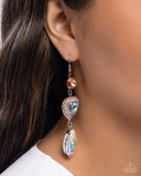 Paparazzi Smitten Sway- Multi Earrings