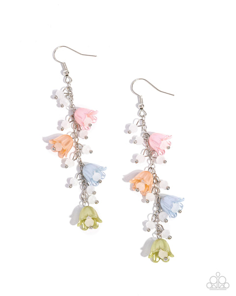 Paparazzi Snow Drops - Multi Earrings