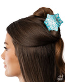 Paparazzi Snowflake Sparkle- Blue Hair Accessory