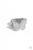 Paparazzi Soaring Santa Fe - Silver Buttefly Ring