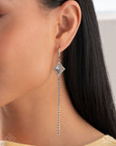 Paparazzi FF MAR 25 Soft-Hearted Sentiment- White Earrings