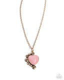 Paparazzi Something So BRIGHT- Pink Necklace
