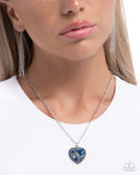 Paparazzi Songbird Sweetheart- Blue Necklace