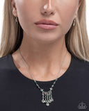 Paparazzi Sophisticated Sense- Green Necklace