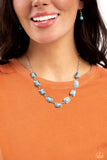 Paparazzi Southern Safari - Blue Necklace