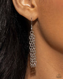 Paparazzi Sparkling Seahorse - Silver Necklace