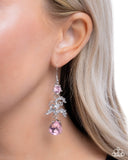Paparazzi Spiral Sashay- Pink Earrings