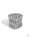 Paparazzi Stacked Significance- Silver Bracelet