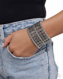 Paparazzi Stacked Significance- Silver Bracelet