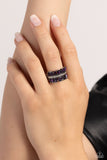 Paparazzi Staggering Stacks - Purple