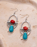 Paparazzi Standout Stones- Red Earrings