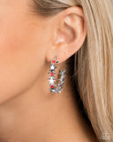 Paparazzi Star Spangled Statement- Red Hoops