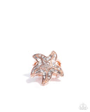 Paparazzi Starfish Scope- Rose Gold Ring