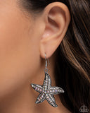 Paparazzi Starfish Spectacle- White Earrings