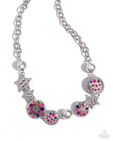 Paparazzi Starry Shopaholic - Pink Necklace