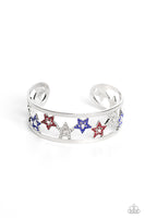 Paparazzi Starry Suffragette - Multi Stars Bracelet