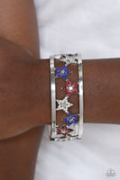 Paparazzi Starry Suffragette - Multi Stars Bracelet