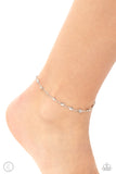 Paparazzi Starry Swing Dance - Silver Anklet