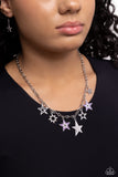 Paparazzi Starstruck Sentiment - Purple Star Necklace