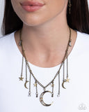 Paparazzi Stellar Selection - Brass Necklace