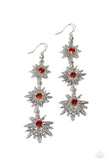 Paparazzi Stellar Series - Orange Earrings