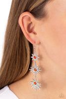 Paparazzi Stellar Series - Orange Earrings