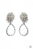 Paparazzi Stellar Shooting Star - Multi Iridescent Teardrop Earrings