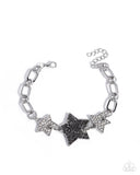 Paparazzi Stellar Song- Silver Bracelet