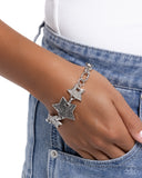 Paparazzi Stellar Song- Silver Bracelet