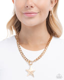 Paparazzi Stellar Spotlight- Gold Necklace
