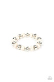 Paparazzi Stone Age Aesthetic - White Stone Beads Bracelet