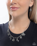 Paparazzi Storyteller Sheen- Silver Necklace