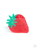 Paparazzi Strawberry Showcase- Red Hair Clip