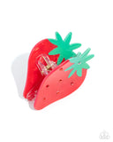 Paparazzi Strawberry Showcase- Red Hair Clip