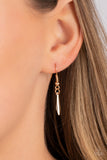 Paparazzi Striking Sheen - Gold Necklace