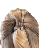 Paparazzi Striped Shopaholic- Brown Hair Accessory