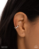 Paparazzi Studded Simplicity- SIlver Earrings
