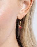 Paparazzi Stunning Solitaire - Red