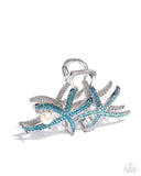Paparazzi Stunning Starfish- Blue Hair Clip